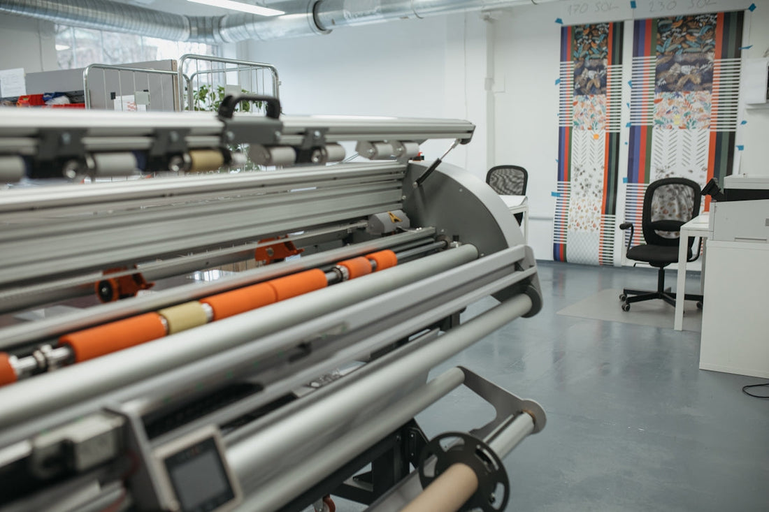 a large machine that is sitting in a room