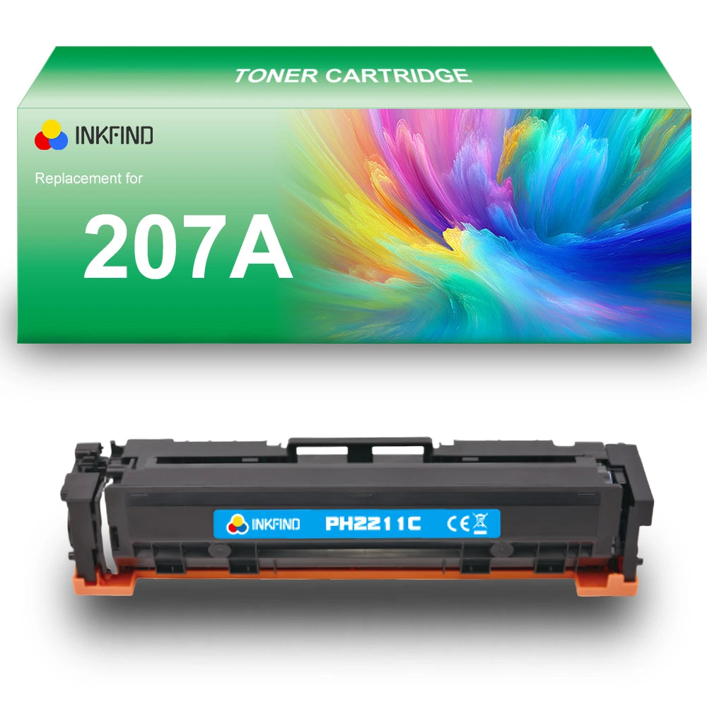 HP 207A Compatible Cyan Toner Cartridge
