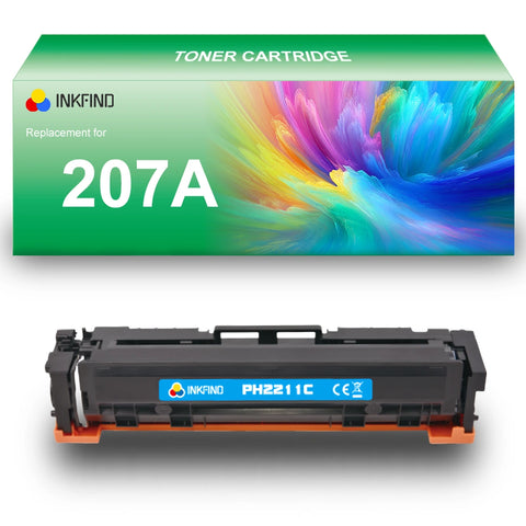 HP 207A Compatible Cyan Toner Cartridge