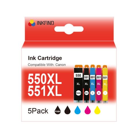 PATRONEN für Canon PGI-550XL CLI-551XL MG5450 MG5550 MX725 MX925 IP7250 PATRONEN für Canon PGI-550XL CLI-551XL MG5450 MG5550 MX725 MX925 IP7250