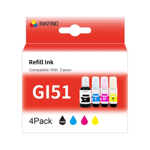 Compatible Canon GI51 ink for Pixma printers