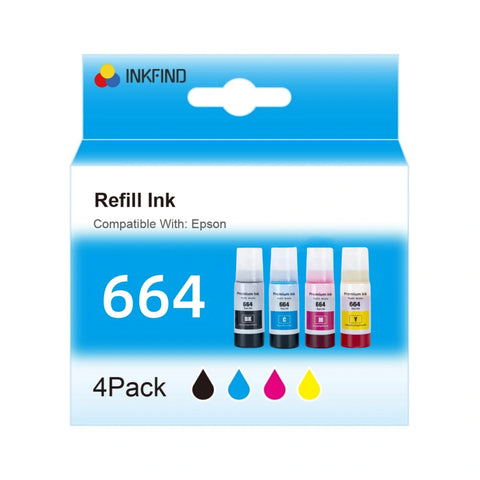 664 EcoTank 4-colour Multipack