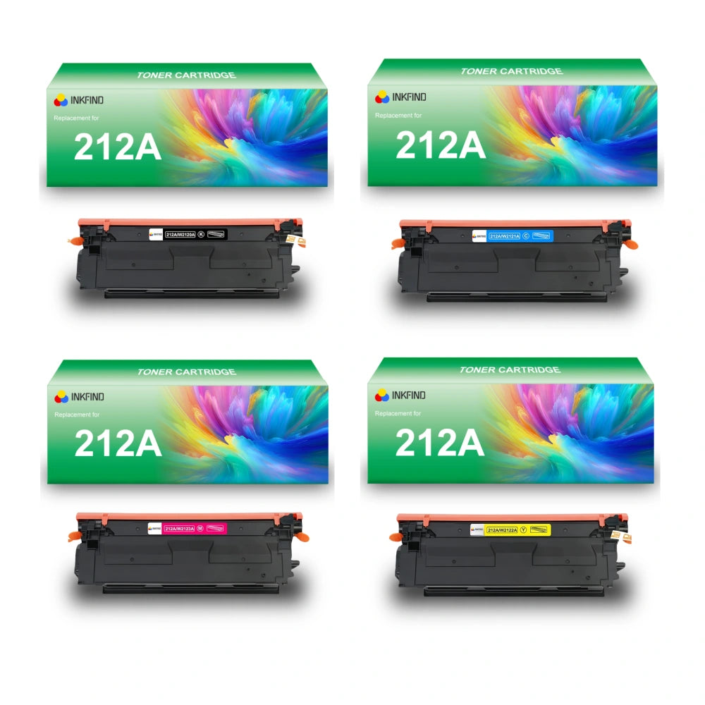 Compatible HP 212A Toner Cartridge Multipack