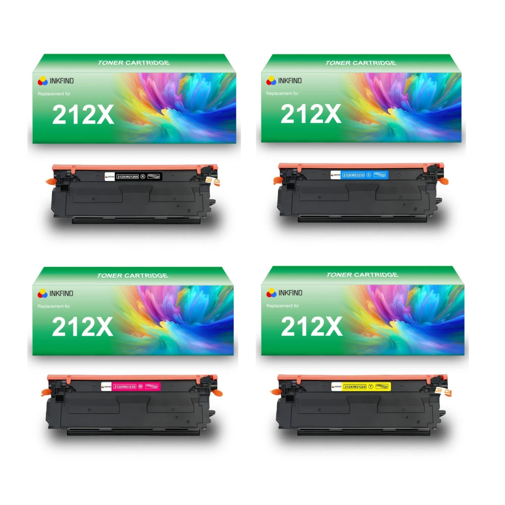 Compatible HP 212X Toner Cartridge Multipack