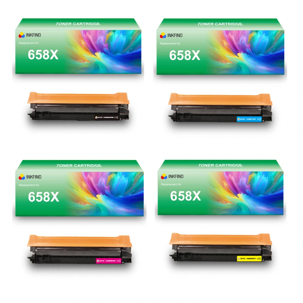 Compatible HP 658X 4 Colour Toner Multipack