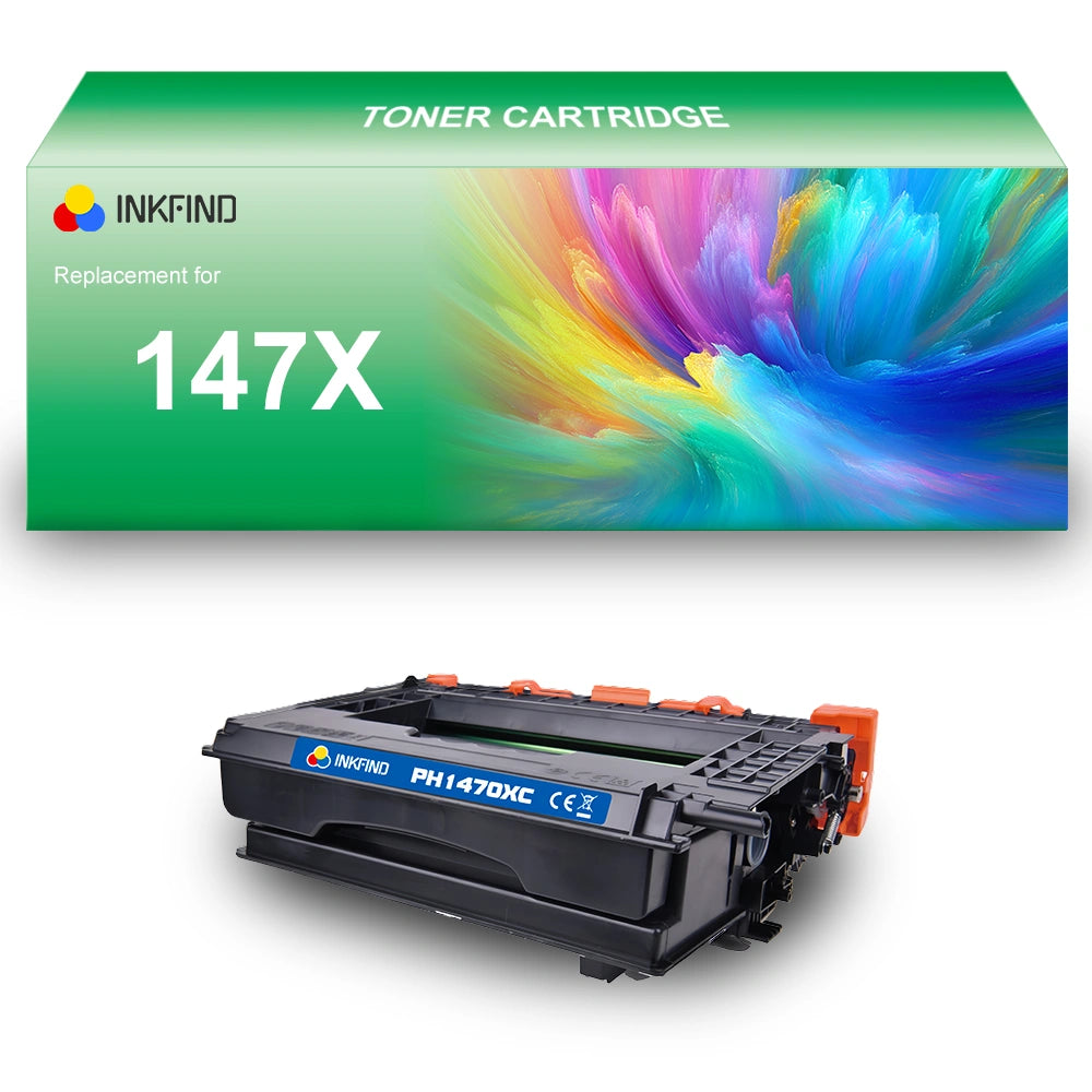 HP 147X Black High Capacity Toner Cartridge - W1470X