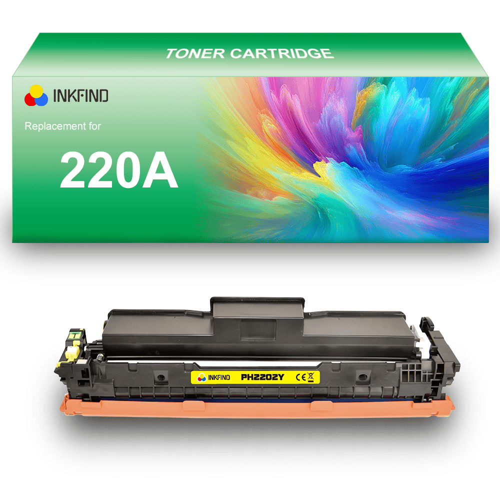 HP 220A Yellow Toner Cartridge