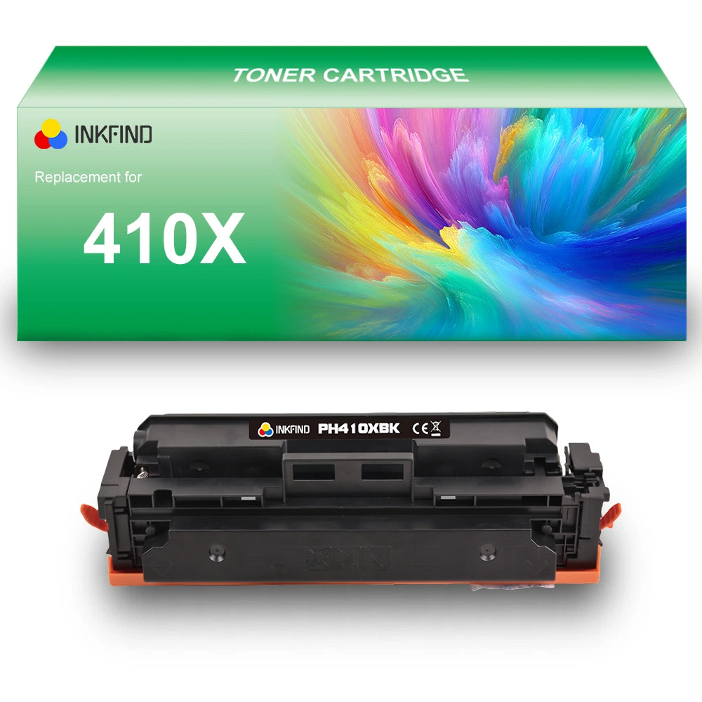 HP 410X Black High Capacity Toner Cartridge - CF410X