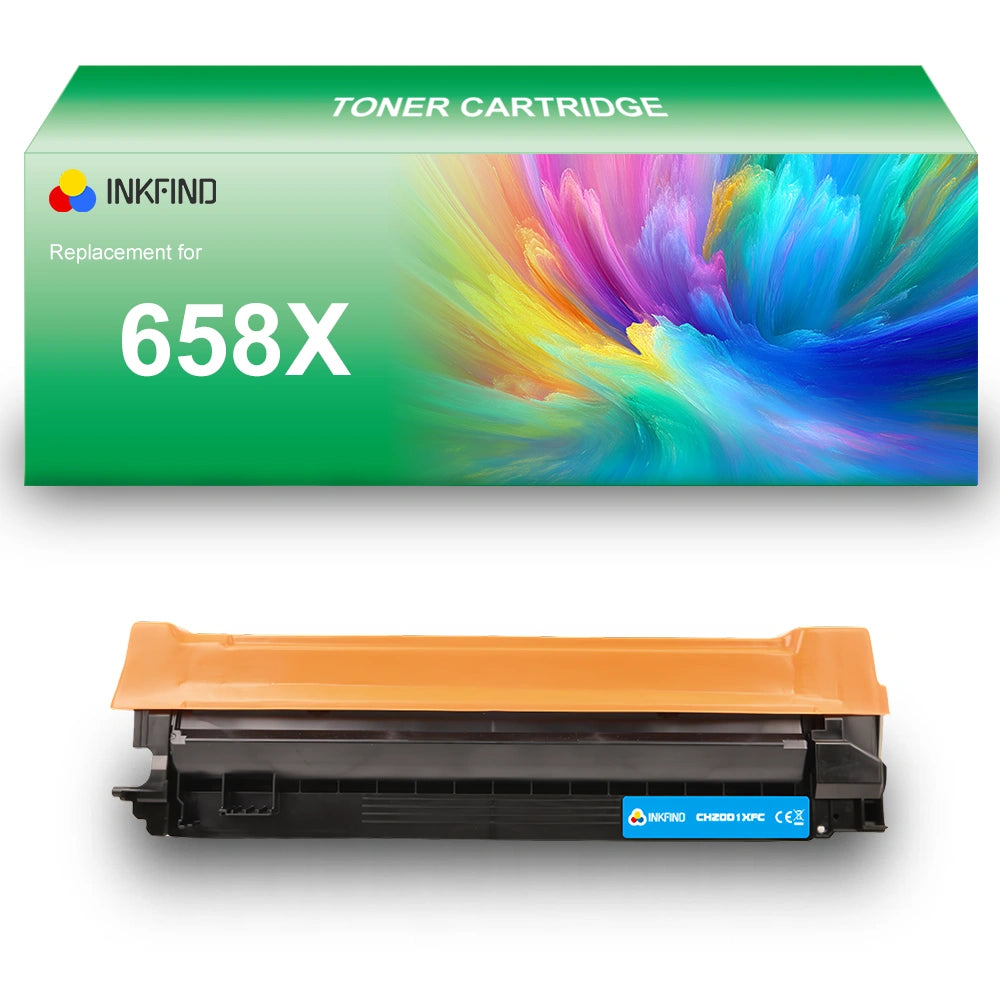 HP 658X Cyan High Capacity Toner Cartridge - W2001X