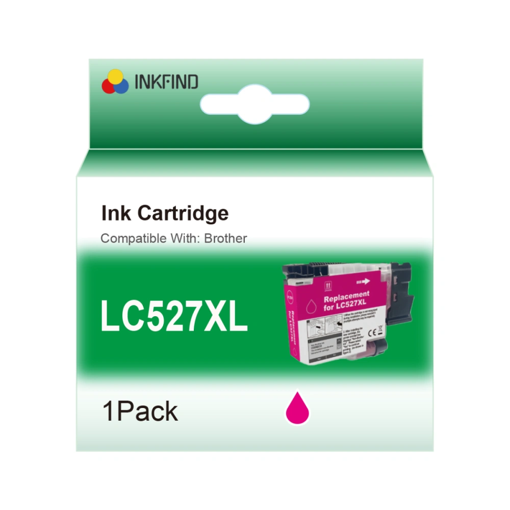 Compatible Brother Magenta LC527XLM Ink Cartridge