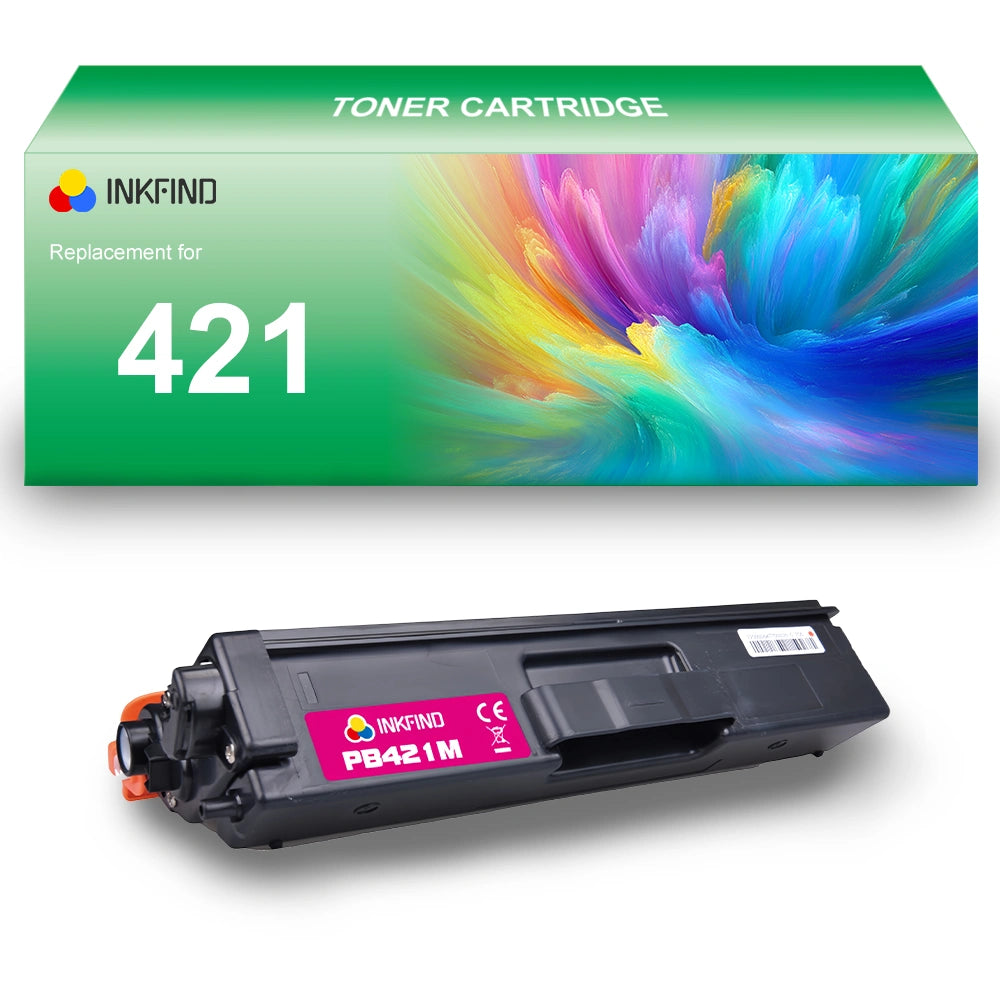 Compatible Brother TN-421M Magenta Toner Cartridge