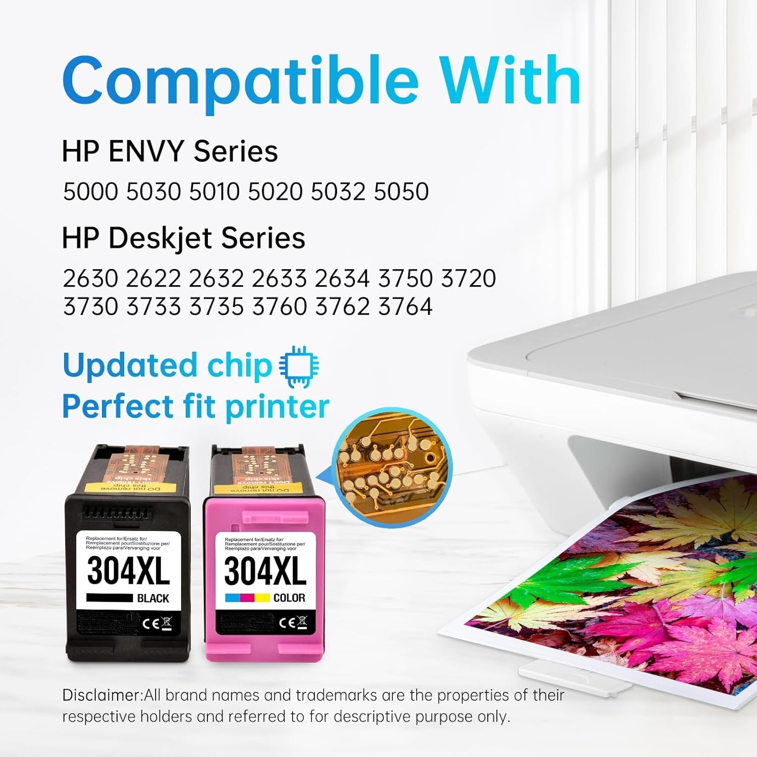 INKFIND HP 304XL Ink Cartridges