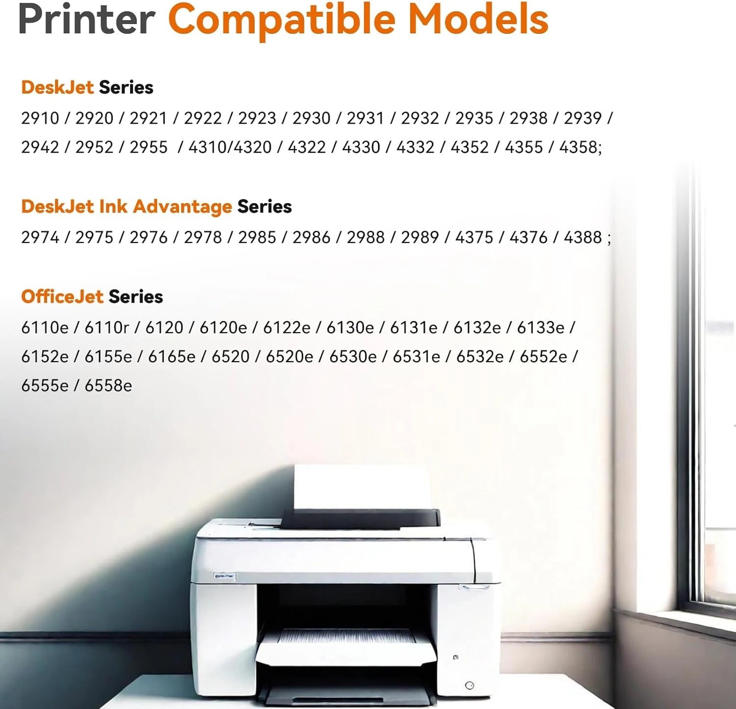 Printers die compatibel zijn met de Inkfind HP308e